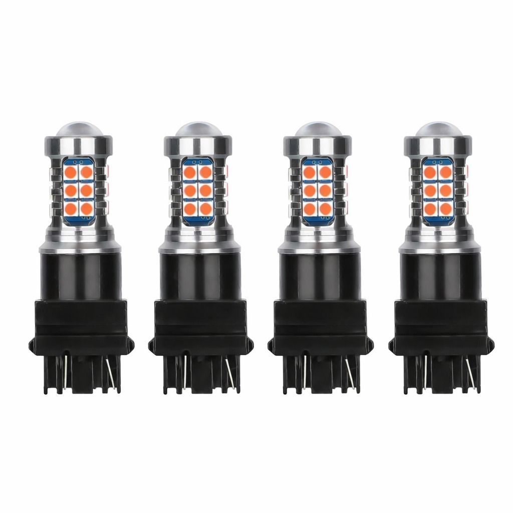 LED Red Strobe Flash Brake Stop Bulbs for Tail Blinking Light Safety