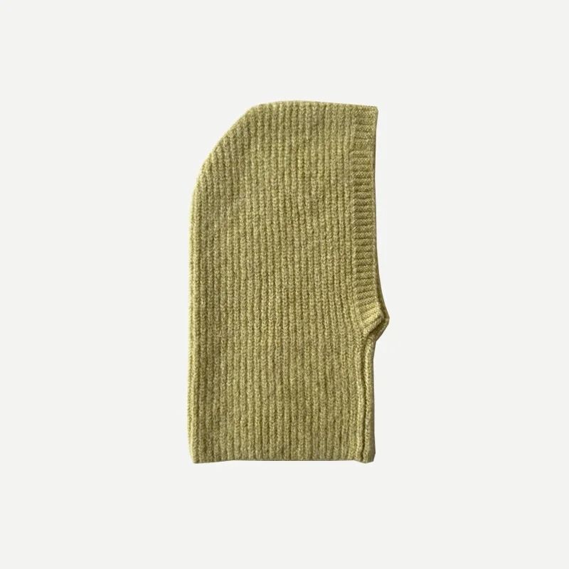 Cashmere and Alpaca-Touch Thermal Balaclava Hood