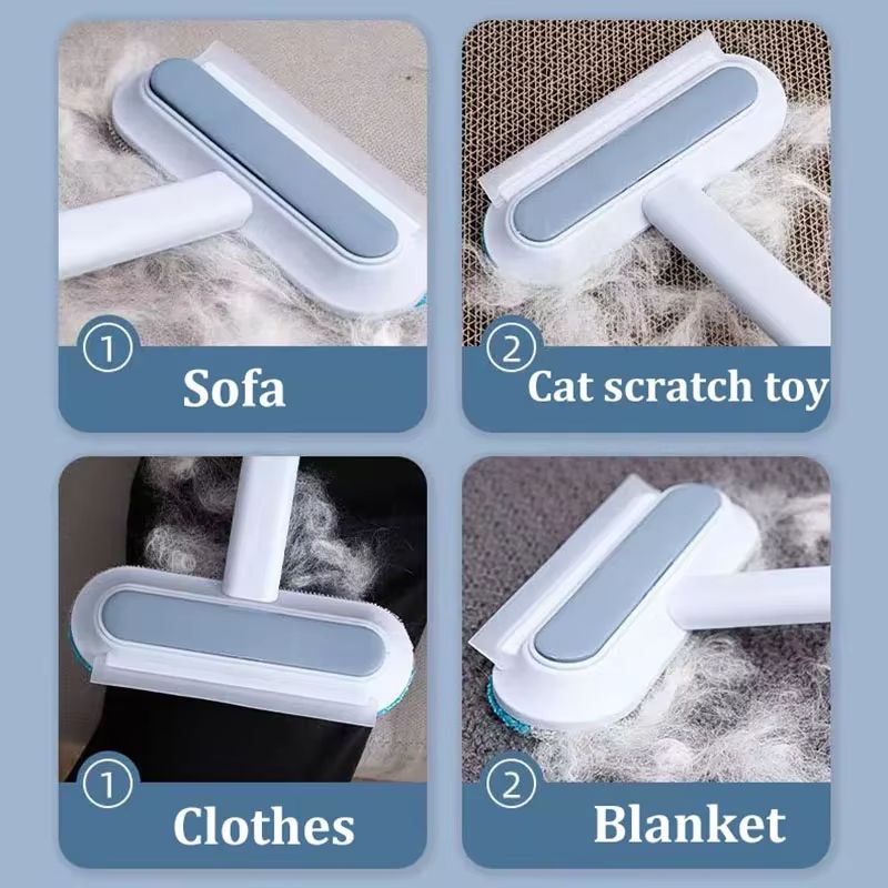 FurSweep 3-in-1 Pet Hair Remover & Multi-Surface Cleaning Brush