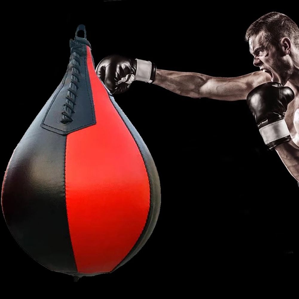Thai Punching Bag Pear Shaped Speed Ball Boxing Training Bag