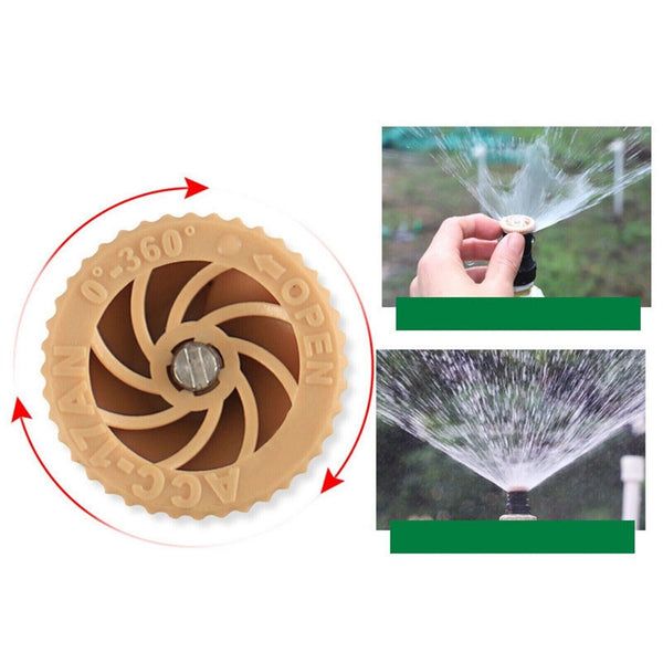 Auto Irrigation System, Garden Lawn Sprinkler, Rotation, Water-Saving Patio Sprinkler