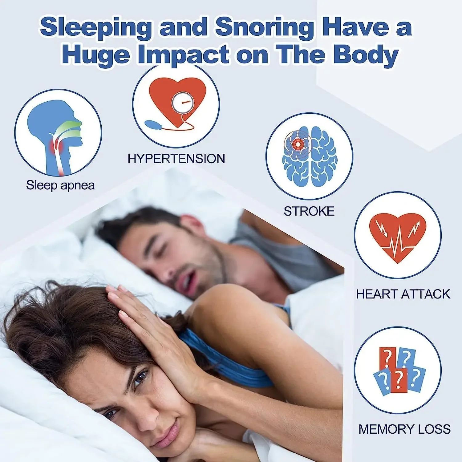 Transparent Sleep Mouth Tape for Snoring Relief, Gentle Mouth Breathing Tape Strips