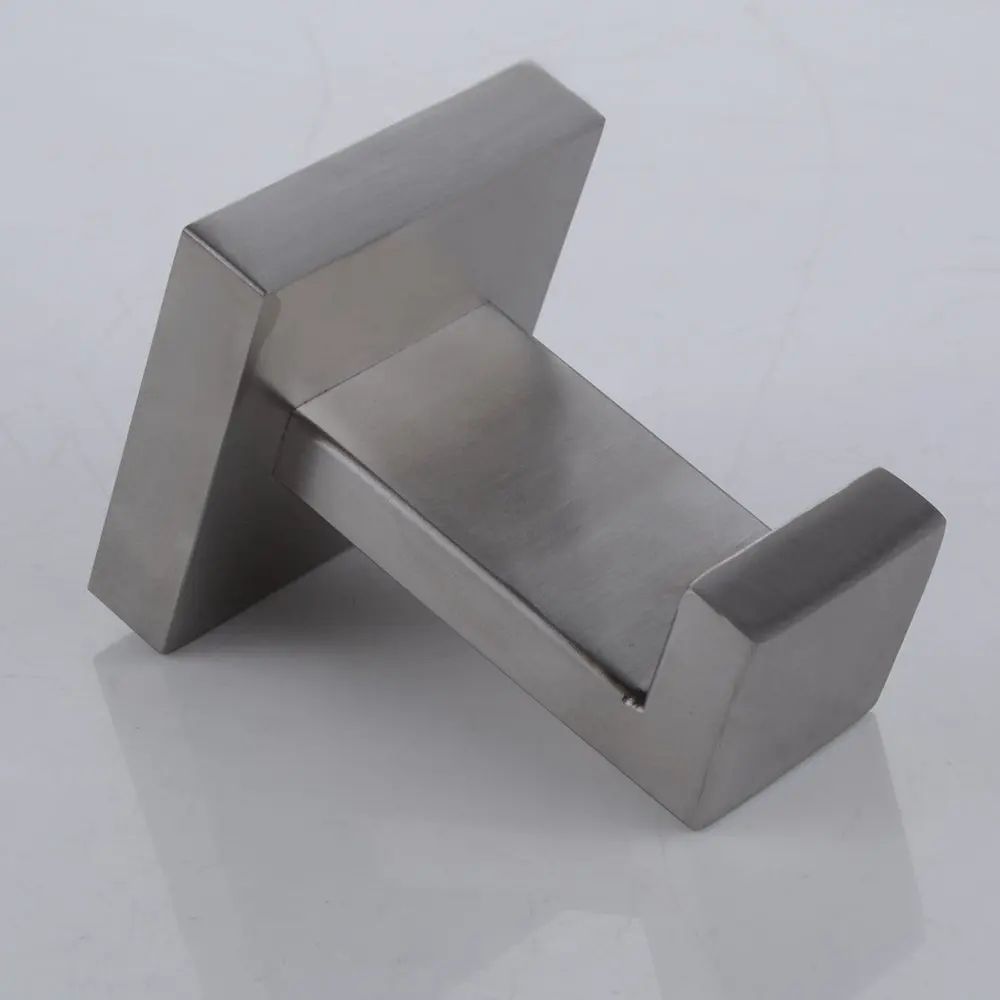 Brushed Steel Bathroom Hardware Set