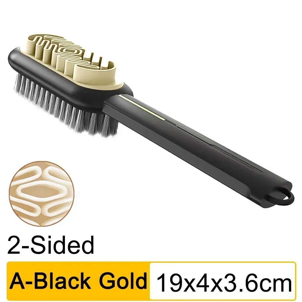 2 in 1 Suede Shoe Brush and Suede Cleaning Eraser Long Handle Boot Cleaner Set