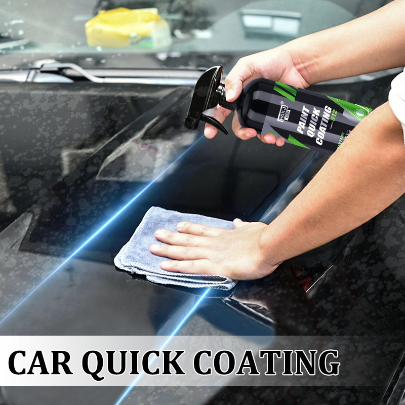 Ceramic Quick Coating Spray Ultra Hydrophobic Car Paint Protection & Mirror Shine