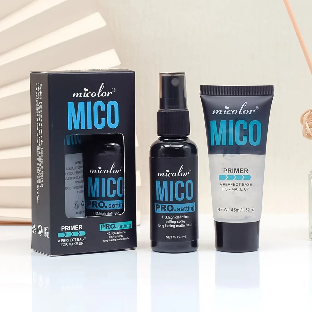 Makeup Primer and Setting Spray Set Long Lasting Makeup Base Duo