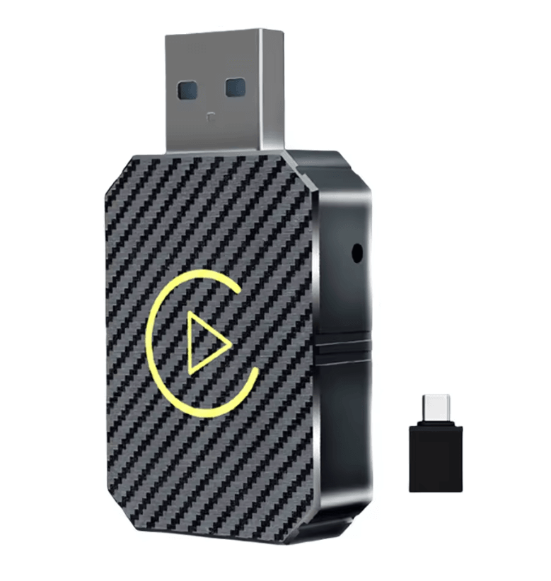 2-in-1 Wireless CarPlay and Android Auto Adapter Bluetooth 5.0 Plug and Play
