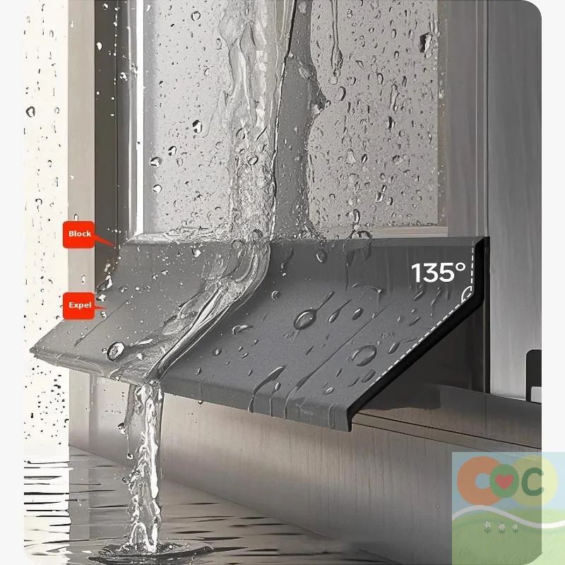 50cm Window Water Blocking Bar Weatherstrip Rain and Windproof Seal