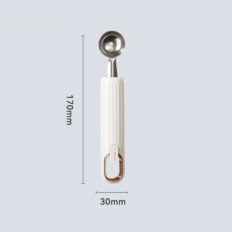 Watermelon Ball Scoop Stainless Steel Fruit Ice Cream Digger Kitchen Tool