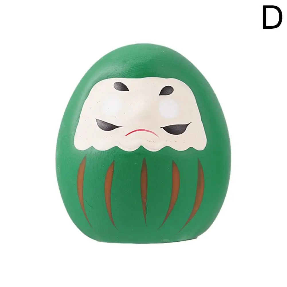 Mini Ceramic Daruma Doll Lucky Charm