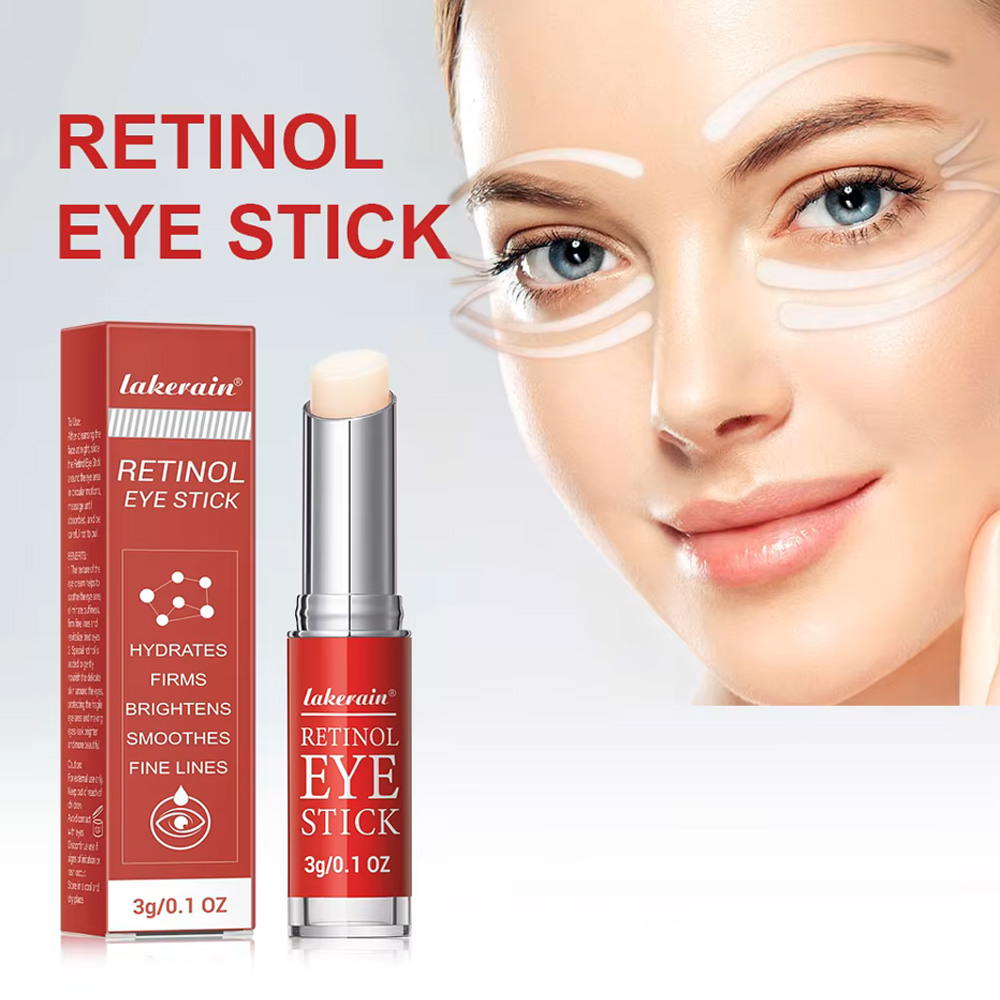 Retinol Eye Cream for Dark Circles & Skin Firming Instant Eye Repair Serum Stick for Women