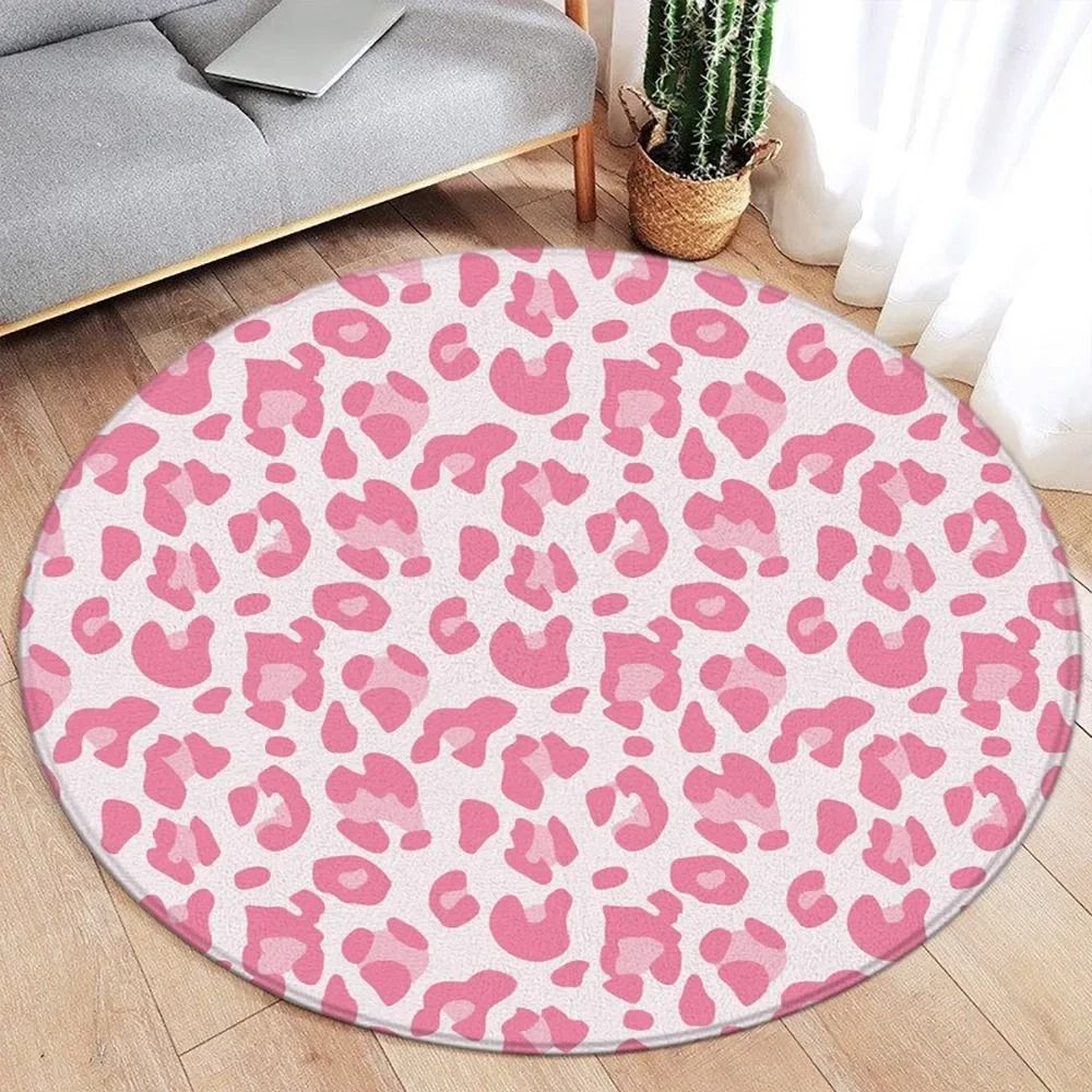 Exotic Narrative Textile – High-Definition Leopard Print Architectural Rug