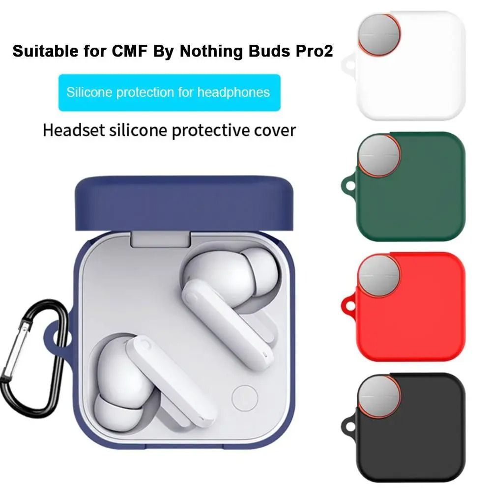 Ultra-Thin Silicone Protective Case for CMF Buds Pro 2 | Impact-Resistant Shield for CMF by Nothing