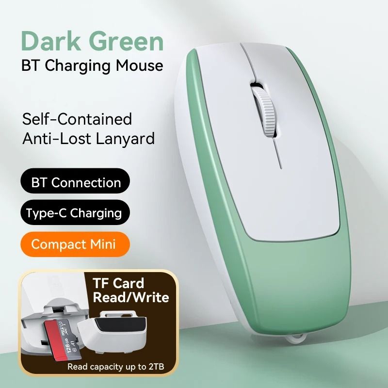 Compact Rechargeable Bluetooth Mini Mouse