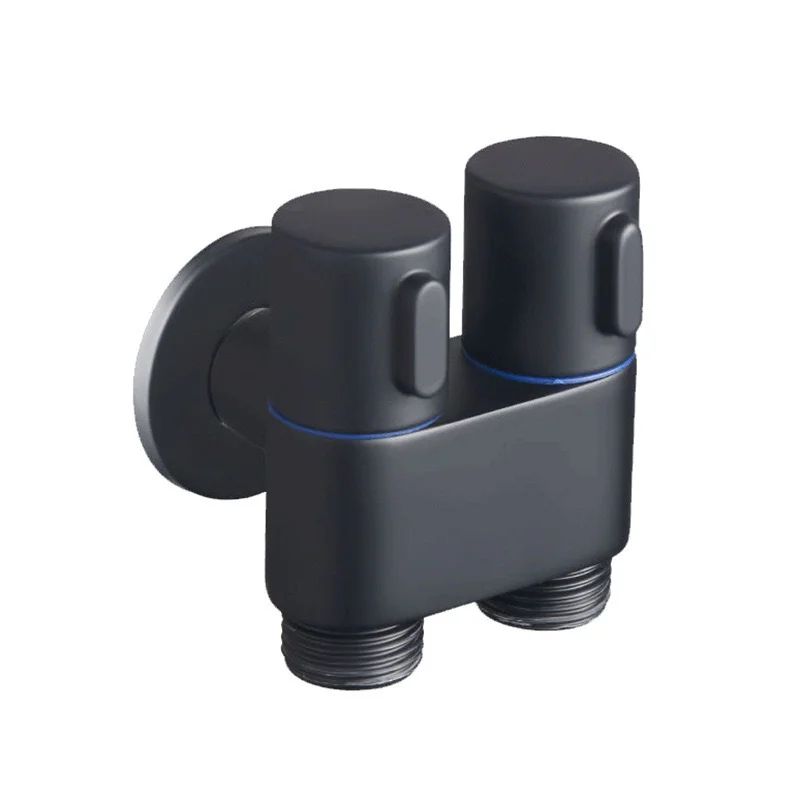 Wall Mounted Bidet Sprayer Set with Adjustable Pressure and Dual Outlet