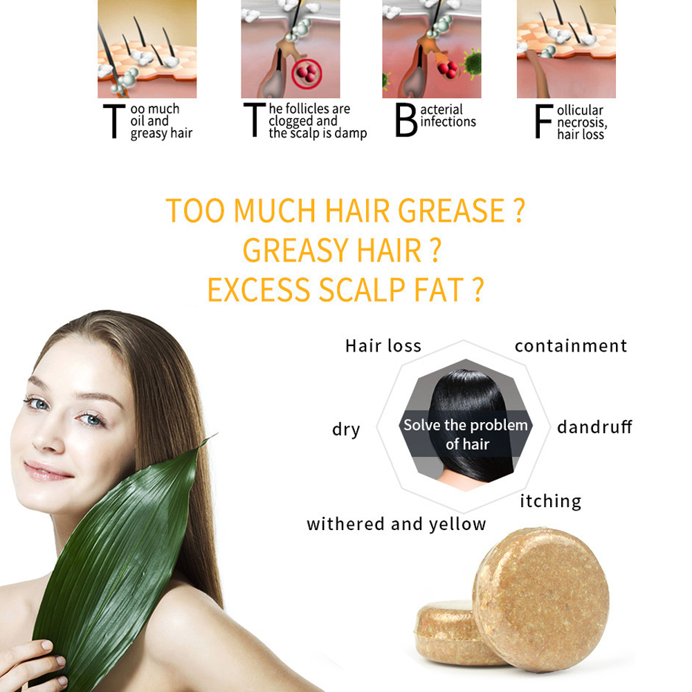 Ginger Hair Regrowth Shampoo Bar