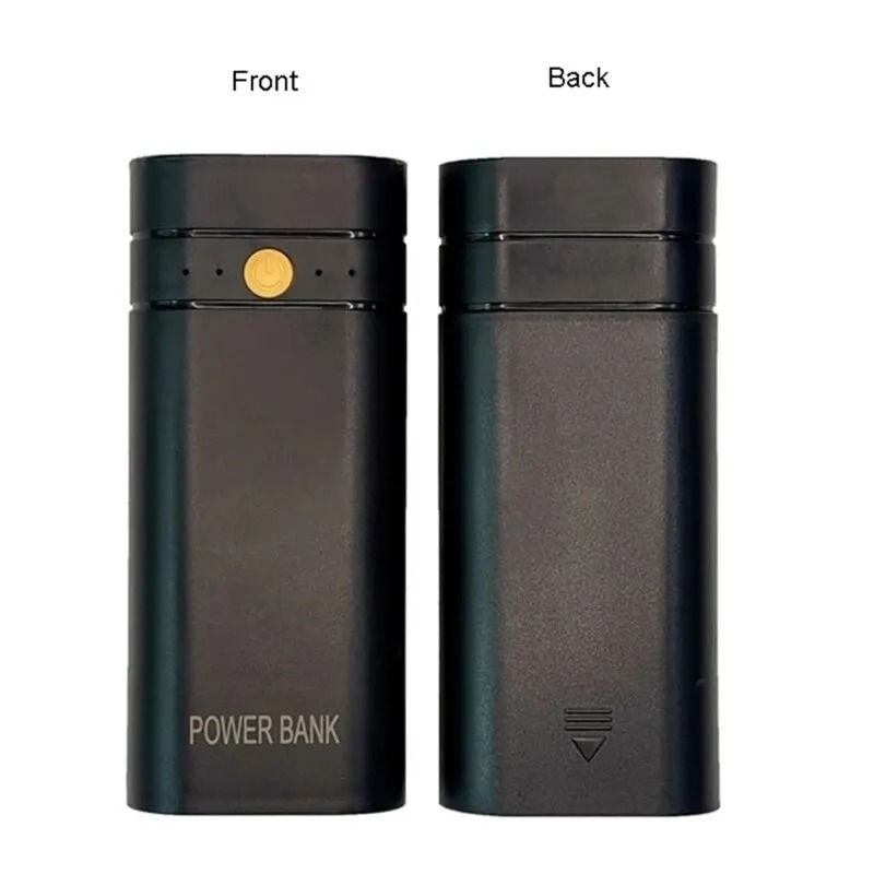 Portable Dual Slot Type C Power Bank Shell