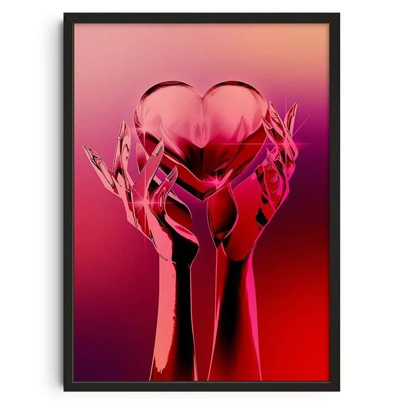 Retro Abstract Canvas Wall Art – Soulful Vintage Wall Decor Print for Living Room & Home Styling