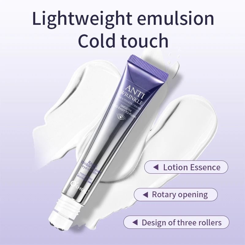 OCHEAL Anti Wrinkle Eye Cream with Roller Hyaluronic Acid Eye Care