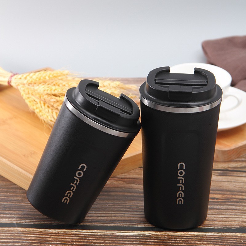 Thermal Mug, Stainless Steel Coffee Cup, Leak-Proof Thermos Bottle, Insulated Flask, Hot Tea Coffee Mug