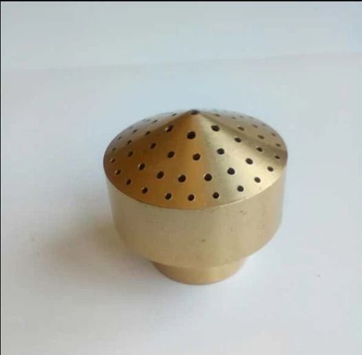 Brass Fountain Nozzle Fireworks Spray Head for Garden Pond
