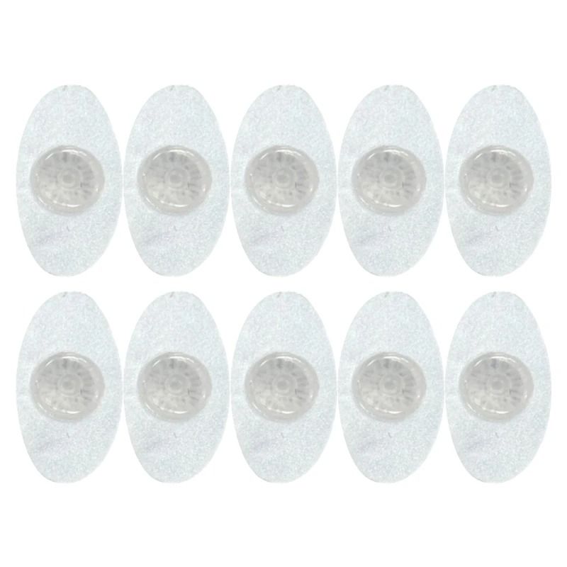 Set of 10 Earring Stopper Plugs and Secure Stud Back Clasps for Jewelry Enthusiasts