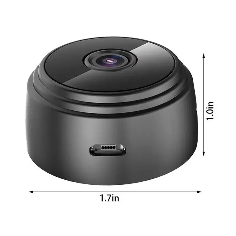 A9 Mini WiFi Security Camera 1080P with Night Vision & Smart App Control