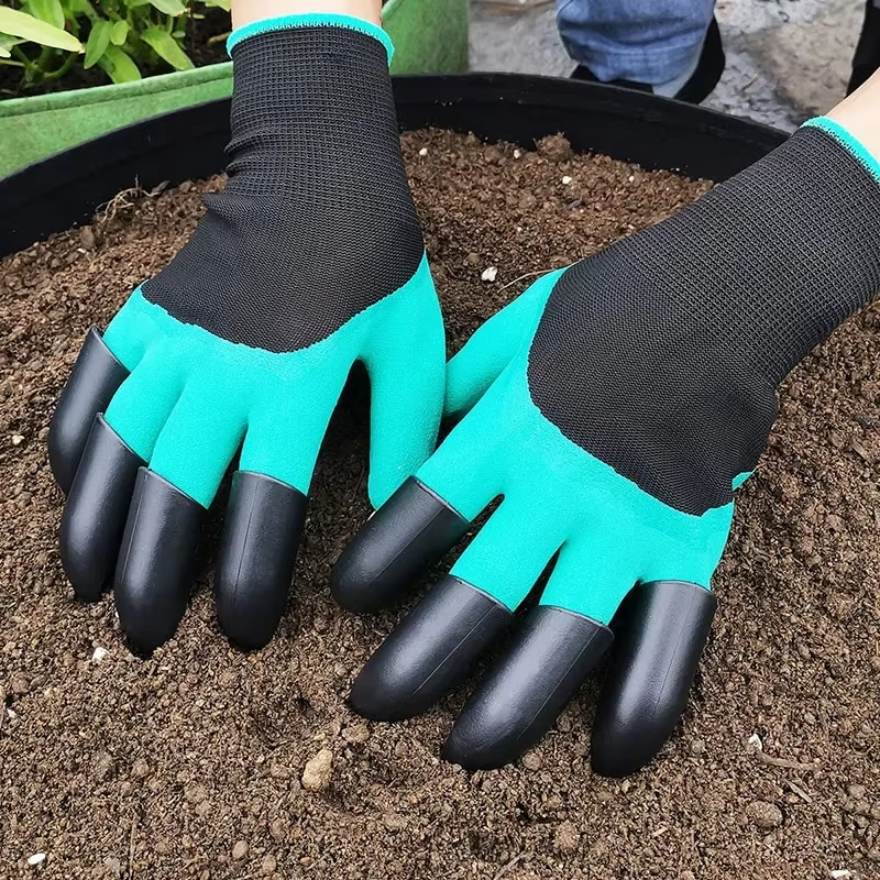 Stab Resistant, Waterproof, Wear Resistant Garden Gloves for Digging & Lawn Care