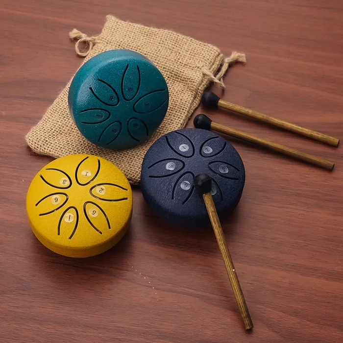 Mini Steel Tongue Drum Kit