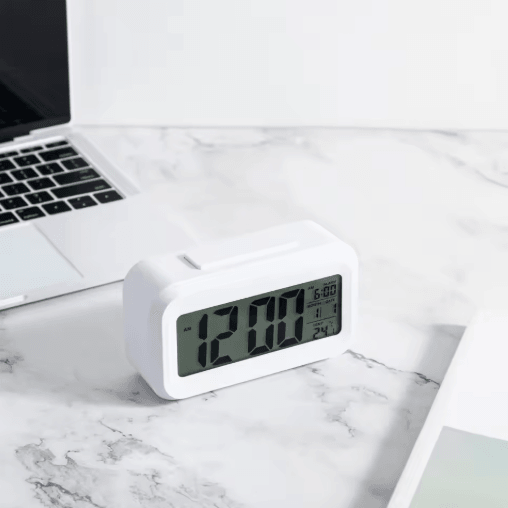 SmartGlow LED Digital Alarm Clock with Backlight and Snooze