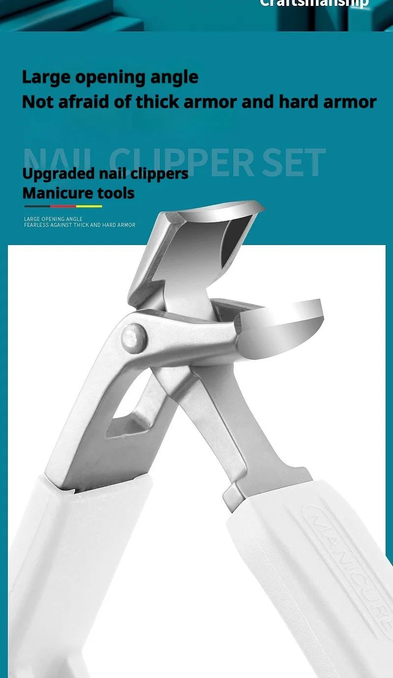 Pointed Tip Ingrown Toenail Clippers Precision Nail Cutter for Dead Skin and Toenail Care