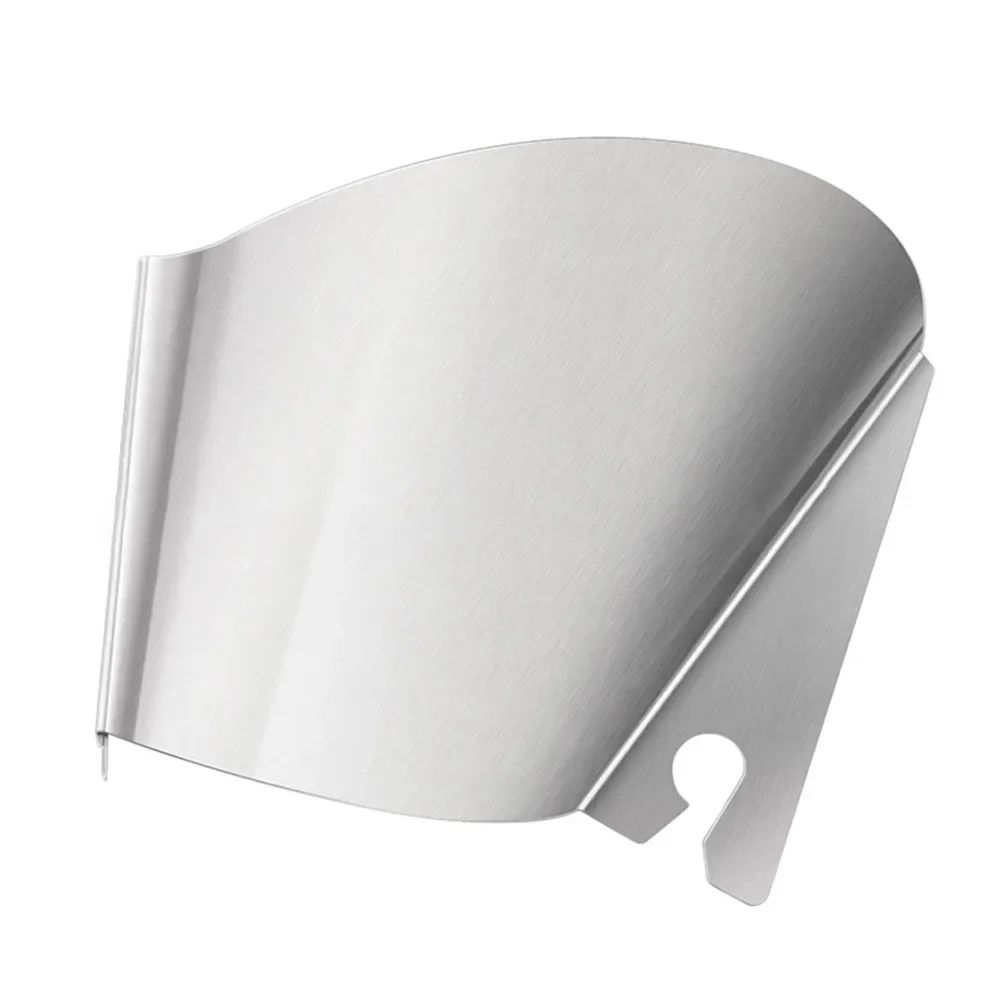 Lifesparking Stainless Steel KitchenAid Pour Shield - Universal Mixer Splash Guard with Pour Spout