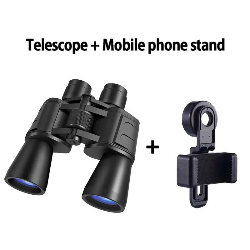 Military 20x50 Powerful Long Range Binoculars | Professional Zoom HD BAK4-Prism Telescope | High Magnification Optics fo