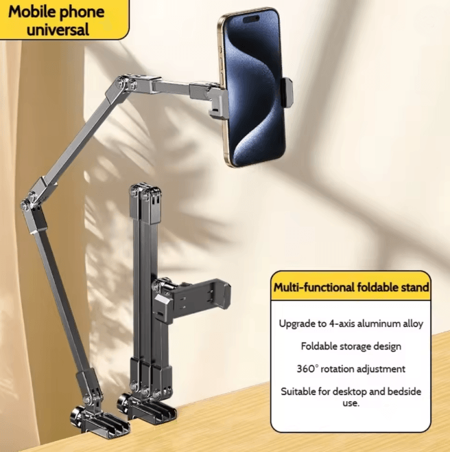 Adjustable Tablet Stand 360 Rotation Foldable Phone and Tablet Holder