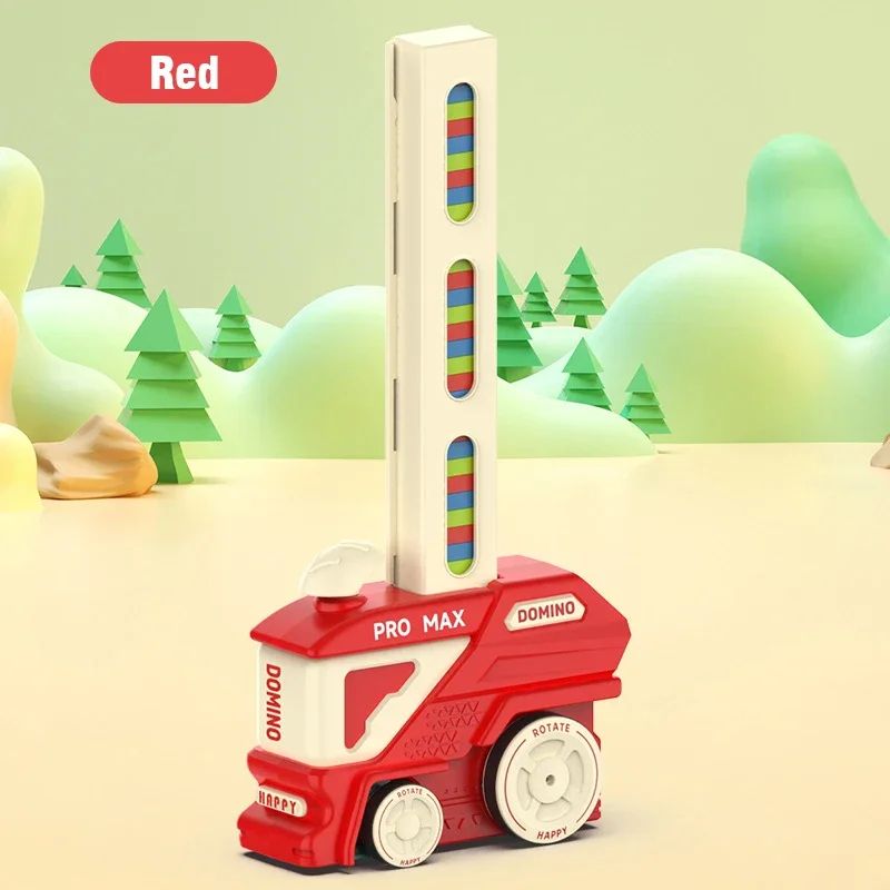 Automatic Domino Train Building Toy