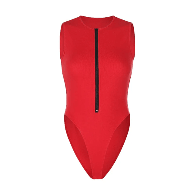 ZipFit Sleek Bodycon Bodysuit