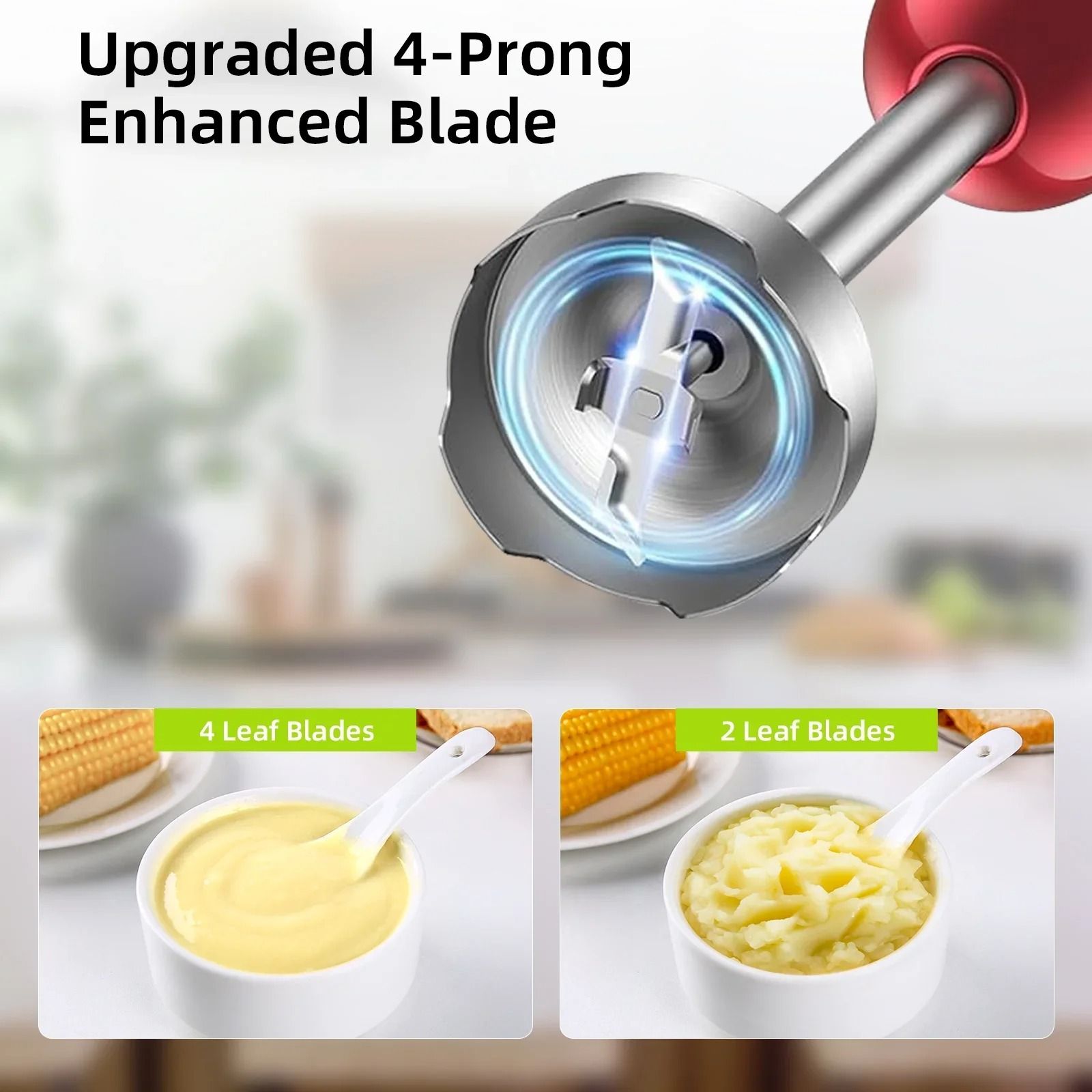 Handheld 5 in 1 Multi Purpose Kitchen Blender 1000 Watt