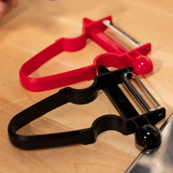 Magic Slicer Trio (3 Pieces) - Double-Edged, Comfort Grip for Easy Peeling and Slicing, Secure Grip and Durable