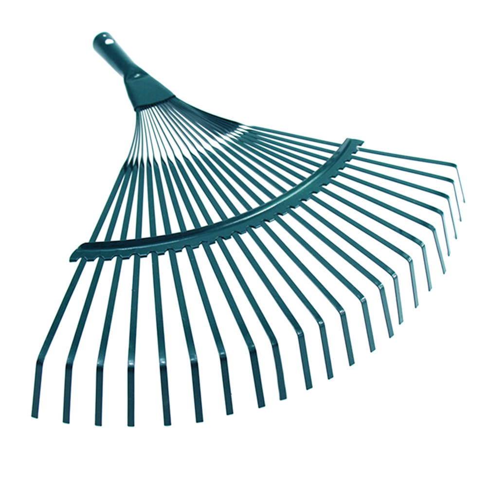 Reliable Garden Leaf Rake Iron Potting Rake for Grass Farming Durable Gardening Tool for Gardeners and Landscapers