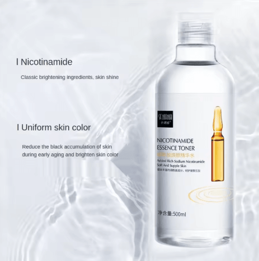 Hyaluronic Acid Face Serum 500ML – Deep Hydrating hyaluronic acid serum with Niacinamide & VC