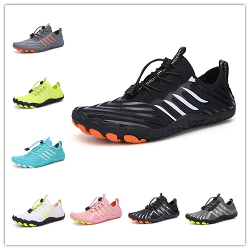 Quick-Dry Five Finger Water Shoes for Men & Women - Breathable Barefoot Aqua Sneakers (EU 35–46)