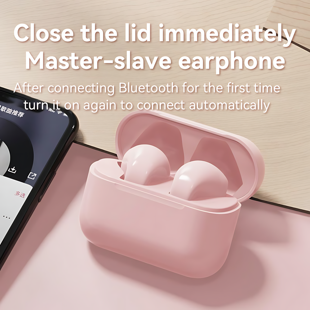 Noise Cancelling True Wireless Earbuds with HD Sound and Mic