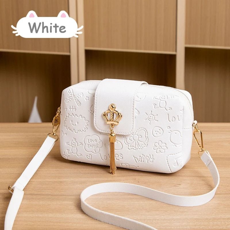 Fashionable Printed Camera Bag and Sweet Crossbody Phone Purse