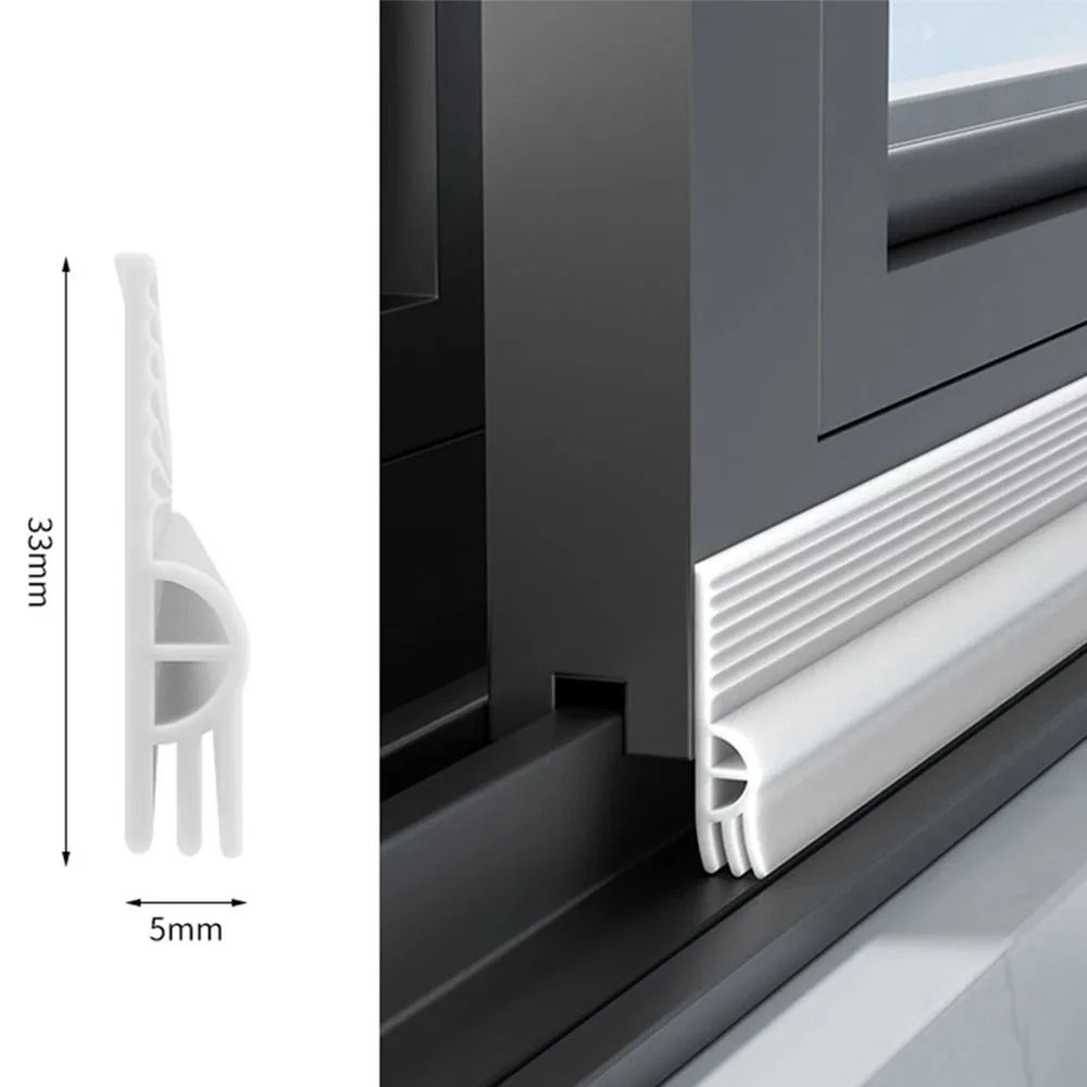 Triple Soundproof Window Seal Strip Self Adhesive Design