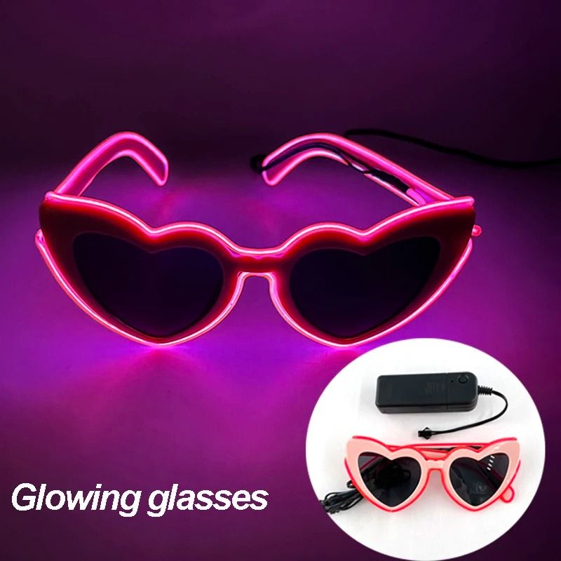 LED Folding Fan Light Up Hand Fan Glowing Party Festival Fan