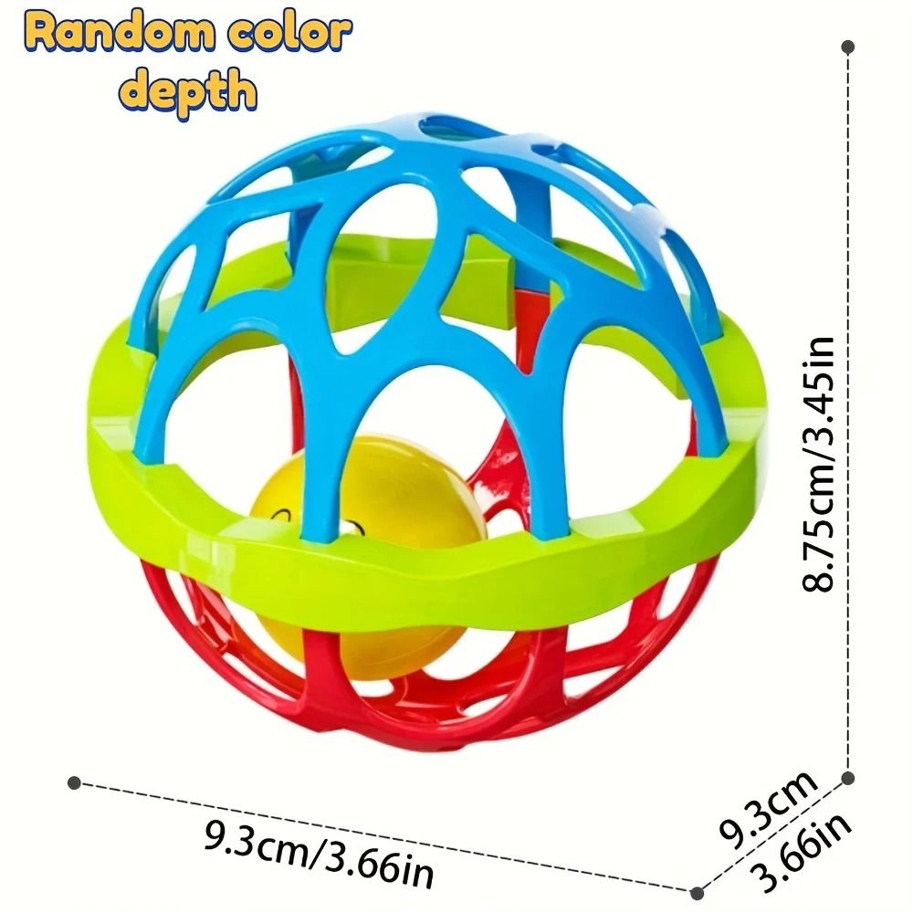 Drum, Bell, and Ball Rattle Toy Set