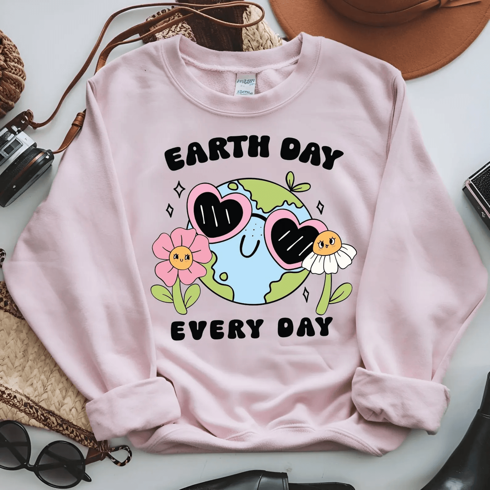 Earth Day Every Day PNG Eco Quote Earth Day PNG Digital Download Save The Planet Design
