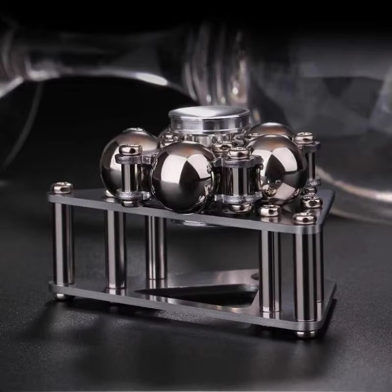 Metal Fingertip Gyroscopic Wheel Spinner Mechanical Desk Toy Stress Relief EDC Gadget