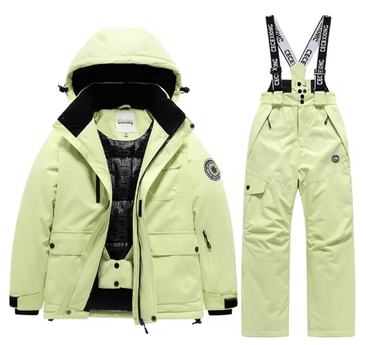 Kids Winter Ski Set, Waterproof, Warm Snow