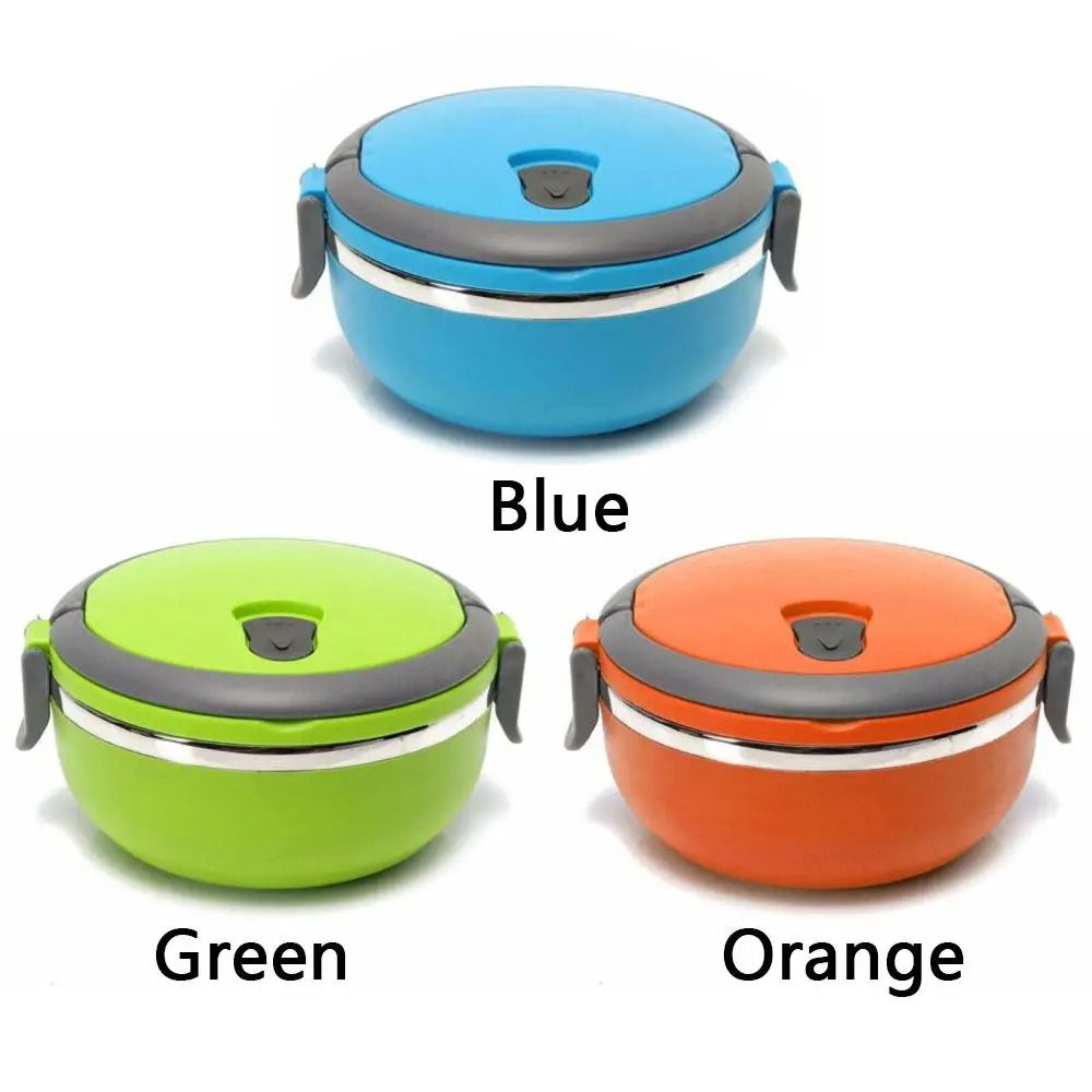 Stainless Steel Food Flask Thermos Vacuum Insulated Hot Food Container Portable Lunch Box